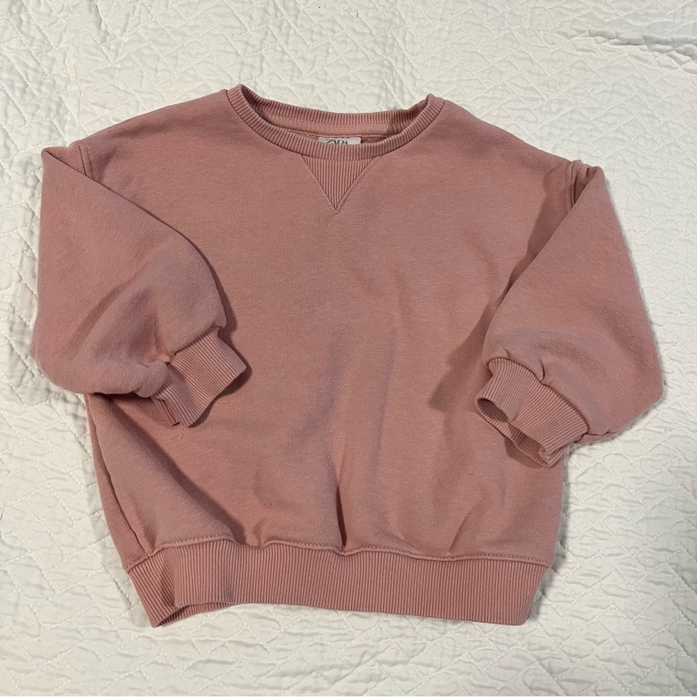 Zara Baby Girl Sweatshirt - Great Condition - Size 18-24M
